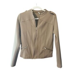 Women’s Business Casual Moto Jacket - Size M | Perfect for Fall and Winter